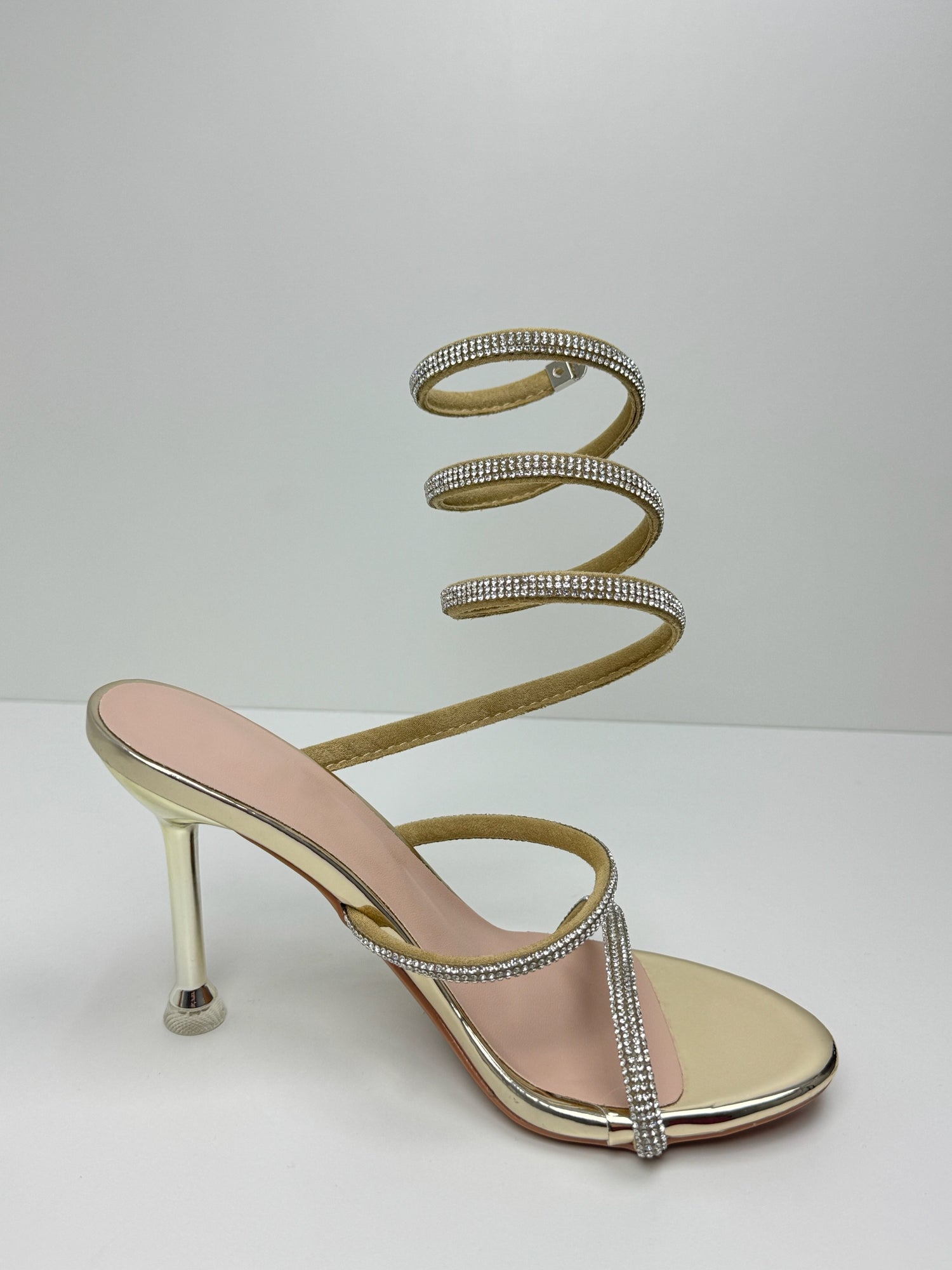 DENISE - Sandali a spirale con tacco