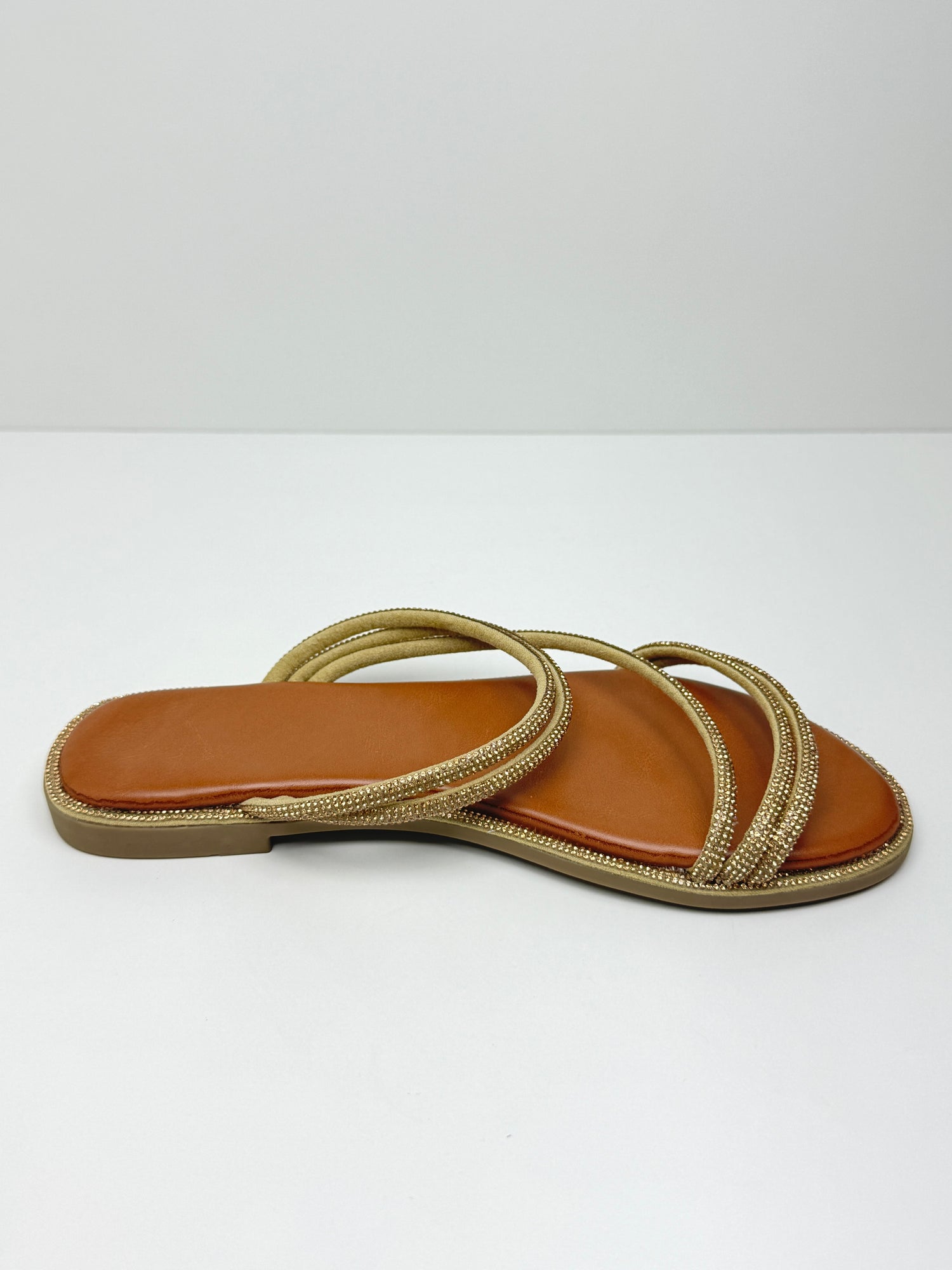 TAMARA - Ciabattine con strass